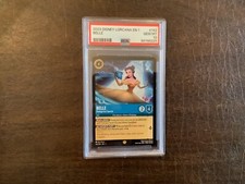 Disney Lorcana Legendary Foil Belle Strange but Special Non Foil 142 PSA 10