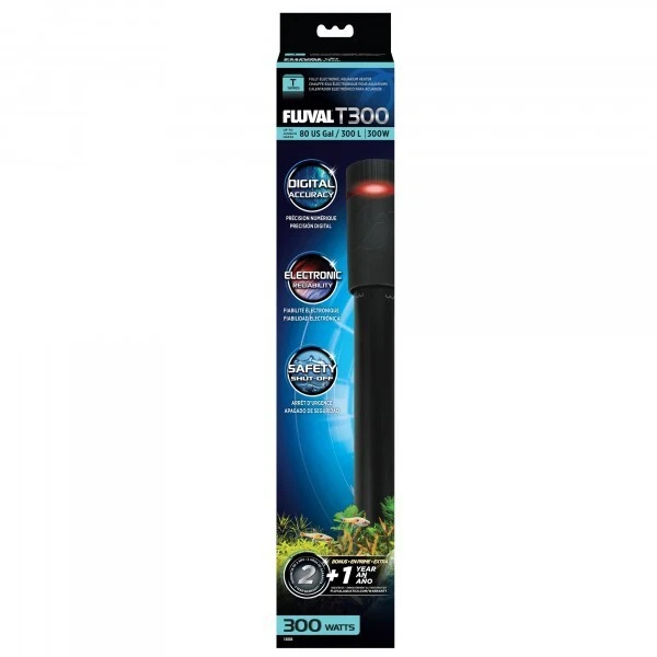 Fluval T300 Electronic Heater 300W - Aquarium Fish Tank