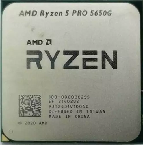 AMD RYZEN 5 PRO 5650G AM4 CPU processor r5 5650g 6 core/12T 3.9GHz 65W desktop - Picture 2 of 2
