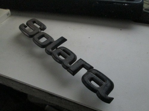 Abkürzung Abzeichen Emblem Monogramm TALBOT SOLARA Kunststoff #CKDB - Bild 2 von 4