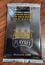 1995 Absolute Playoff Football 8 Card Blaster Box Pack - Enjoy Full Checklist