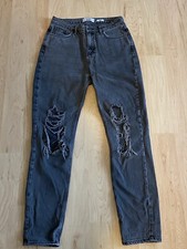 New Look Tori Mom Jeans Distressed