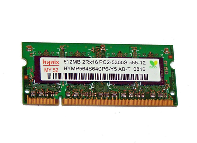 DDR 512 SK Hynix メモリ PC2-5300 Hynix PC2-5300 512MB SODIMM 667 MHz DDR2 Laptop Memory