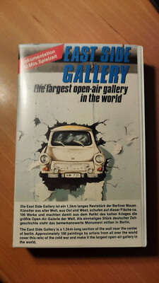 East Side Gallery - the largest open-air gallery, Mauer-Galerie, VHS-Kassette