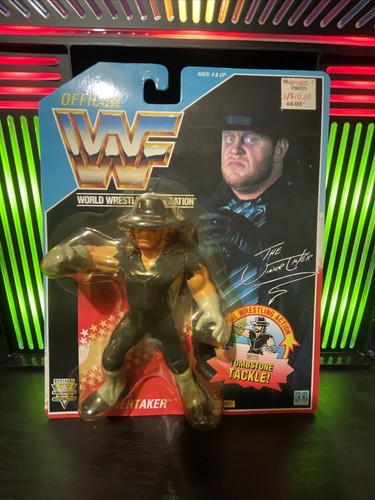 WWF HASBRO Undertaker MOC 1991 SERIES 3 SEALED Act...