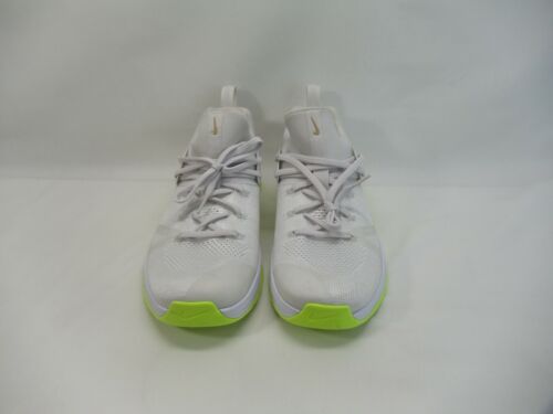Nike Metcon Flyknit training shoes white/green women’s size 13 - AR5623-117 | eBay