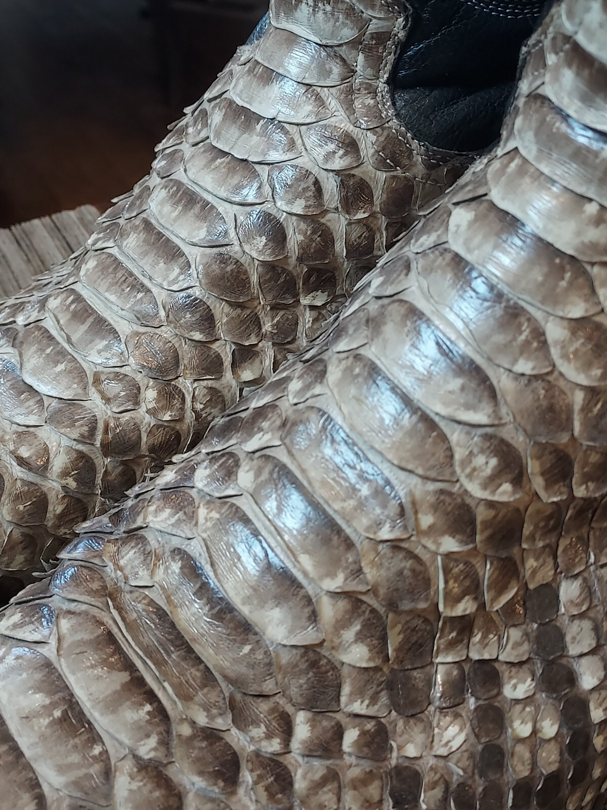 Genuine Python Cowboy Boots - image 8