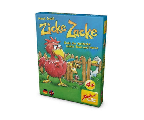 Zoch 601105102 - Smart & Small - Zicke Zacke Card Game - New