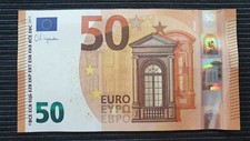 Billete de 50 euros de la Unión Europea 2017 2019 (UB Francia) Lagarde UNC