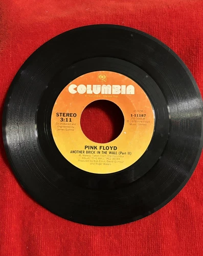 Pink Floyd Another Brick in the Wall Part 2 - 45 rpm Record