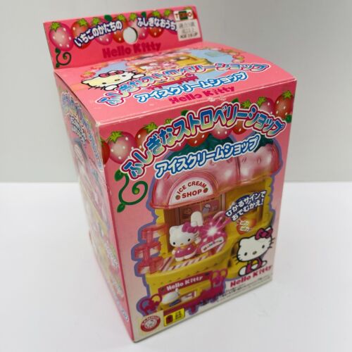 Vintage 1999 Hello Kitty ICE CREAM SHOP Mini Figure Play Set SANRIO Toho - NEW - Picture 16 of 16