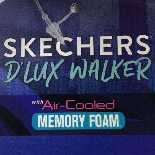 Skechers D'Lux Walker / STAR STUNNER / Womans / WHITE-BLACK-PINK / NIB/ Reg $95 - Picture 7 of 9