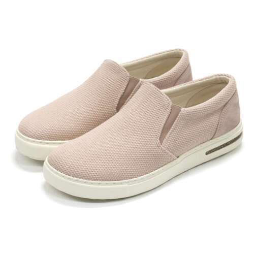 Birkenstock New w/ Box Boston Faded Khaki Suede Soft Footbed