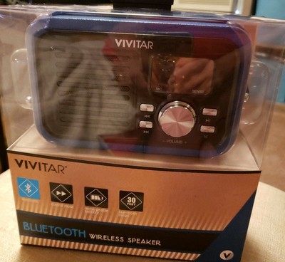 vivitar bluetooth clock radio