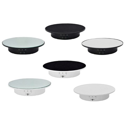 90/180 Degree Rotating Display Stand Electric Rotating Turntable 3 Speeds