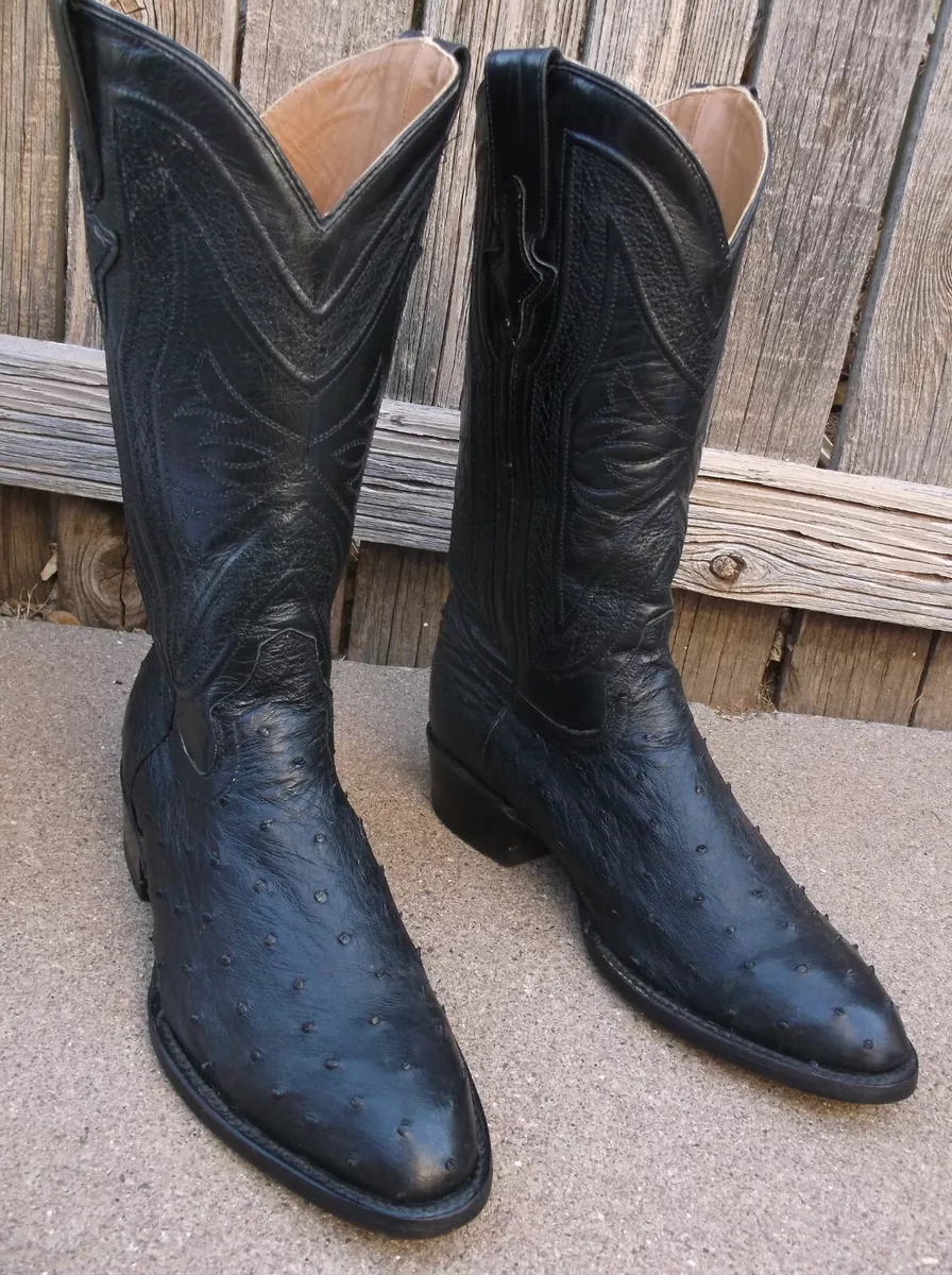 Low black cowboy boots sale