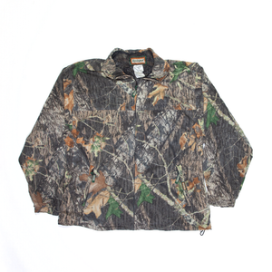 camo fleece jacket men's