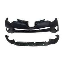 Front Bumper Cover Kit for 2016-2018 Toyota RAV4 W/Fog TO1014105 TO1095208