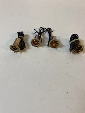 NEW Tail Light Socket Set 4  1955 - 1958 CHEVY CAMEO GMC Suburban Taillight Back