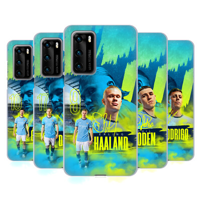 MANCHESTER CITY MAN CITY FC 2024/25 FIRST TEAM SOFT GEL CASE FOR HUAWEI PHONES 4