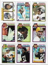 1979 Topps Football 1-264 Complete Your Set EX-EX/MT You Pick Choose Commons HOF