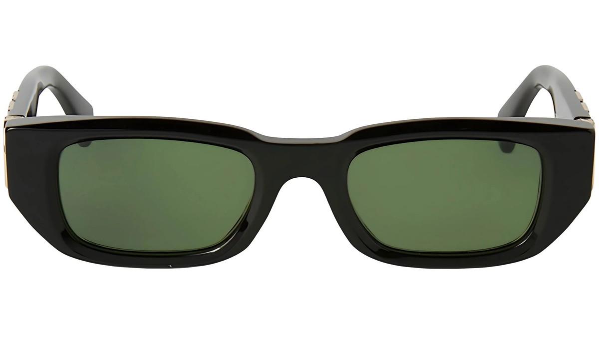 【送料&関税込】Off-White Oeri124 Fillmore 1055 Black Green Off-White Sunglasses OERI124 Fillmore 1055 black green Black