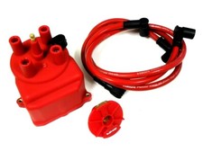Vms 88-89 Acura Integra Distributor Cap Rotor Kit For Use With External Coil Red