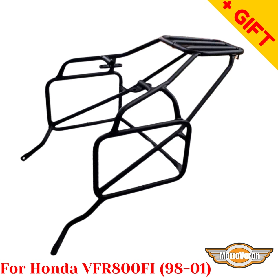 Sistema portaequipajes para Honda Interceptor 800 VFR 800 FI 98-01, regalo Foto 4 de 4