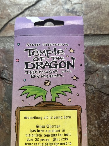 Shop Therapy Temple Of The Dragon Box Artwork By Joey Mars Signed Autographed - Picture 6 of 10