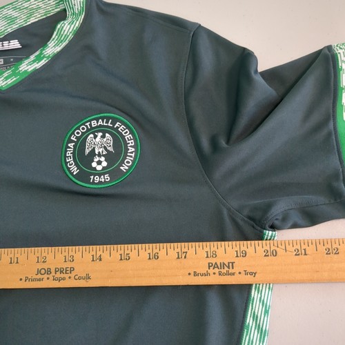 Nike Nigeria 2020 Breath Stadium Away Football Jersey Dark Green men's medium - Picture 4 of 5