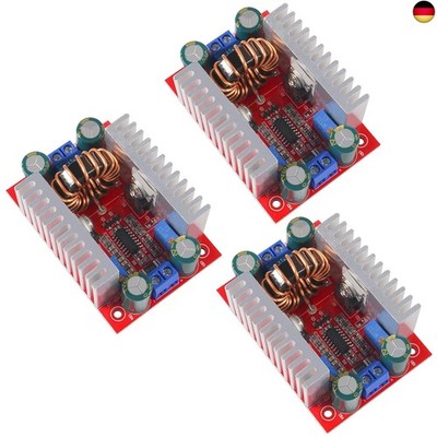 3PCS 400W DC-DC Constant Current Boost Converter Step Up Power Module 15A LED