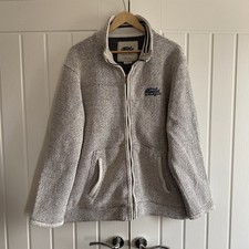 Weird Fish Mens Macaroni Knit Full Zip Jumper Size X Large