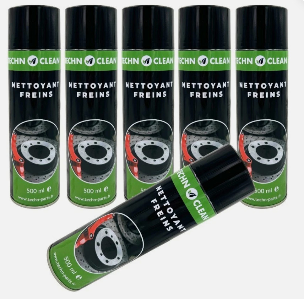 Nettoyant frein puissant aérosol dégraissant 500ml pour disques de moto et auto