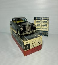 Vintage Bandai 8 Inch Tin Litho Friction 1963 Mercedes Benz 219 Sedan Japan 732