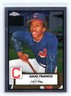 Julio Franco 2021 Topps Chrome Platinum Anniversary #594 - Cleveland Indians