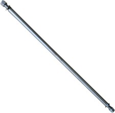 Heavy Duty Steel 44" Go Kart Live Axle Kit 1" Diameter 3/4" Step Down 3/4-16"