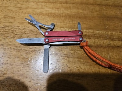 Leatherman Squirt Ps4 Red