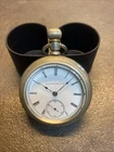 1889 Elgin Model 5 Pocket Watch 11J Grade 74 Size 18s - For Repair or Parts