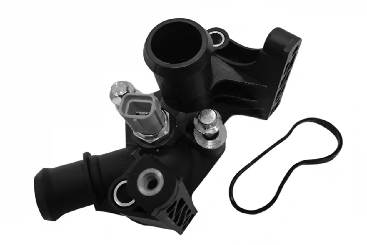 Alloggiamento termostato 45031 Metalcaucho per FORD FIESTA IV PUMA FOCUS I - Immagine 2