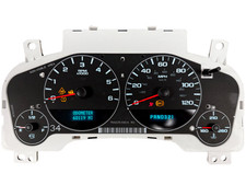 Speedometer Cluster 2011 Chevy Silverado 1500 Pickup 60119 Miles No Cover Speedometer Cluster 2011 Chevy Silverado 1500 Pickup 60119 Miles No Cover