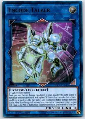 Encode Talker Ultra Rare Structure Deck: Cyberse Link 1st Edition SDCL-EN041 NM