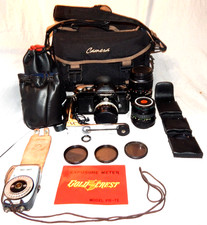 Nikon Nikkormat 28/50/135mm Lenses  More Huge Lot 15 Pcs  5 Cases