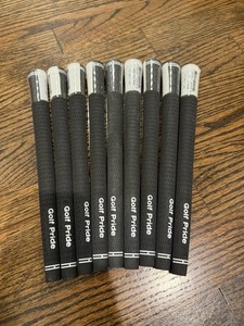 BRAND NEW: 9 Golf Pride Tour Velvet Junior Grips - Wrappers Still On Grips