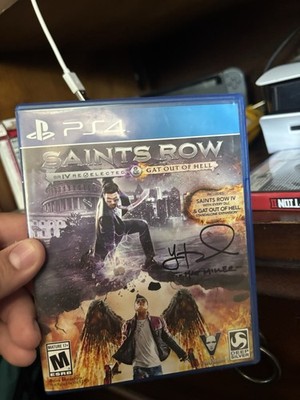 Saints Row IV Re-Elected & GAT Out of Hell First Edition , Signed Yuri lowenthal