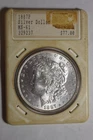 1887 Morgan Silver Dollar UNC Old Holder Hannes Tulving