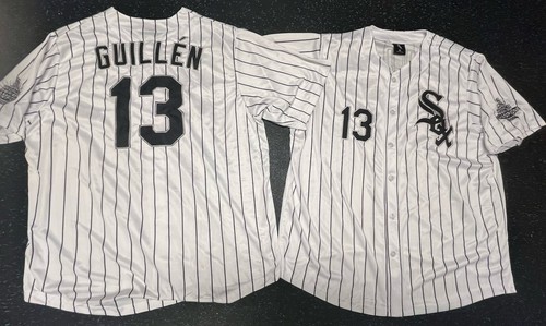 Ozzie Guillen Chicago White Sox Jersey 8/8/26 SGA Brand New Size XL