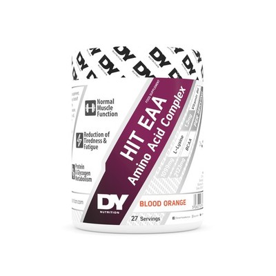 DY Nutrition HIT EAA Essential Aminosäuren Komplex mit BCAAs, 360g, weiß 