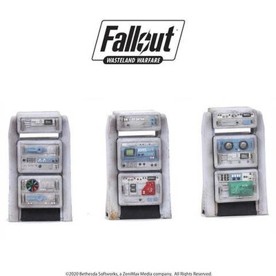 Fallout: Wasteland Warfare - Terrain Expansion: Heavy Consoles - Englisch