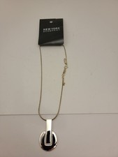 New York Company Silver Toned Pendant Necklace