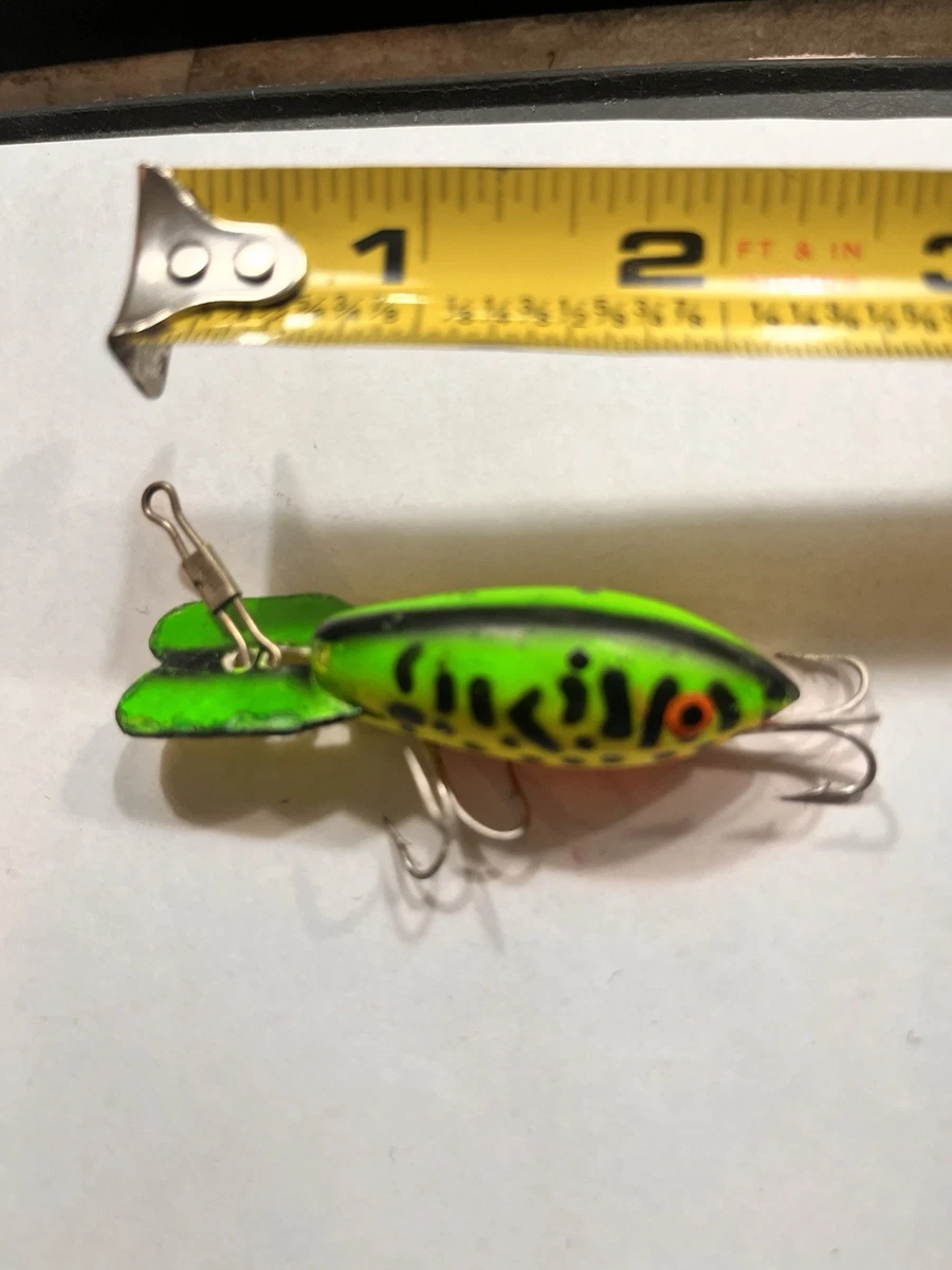 Ancien Leurre Bomber Modèle A - Larry Nixon - Crankbait à Cliquetis - Vintage